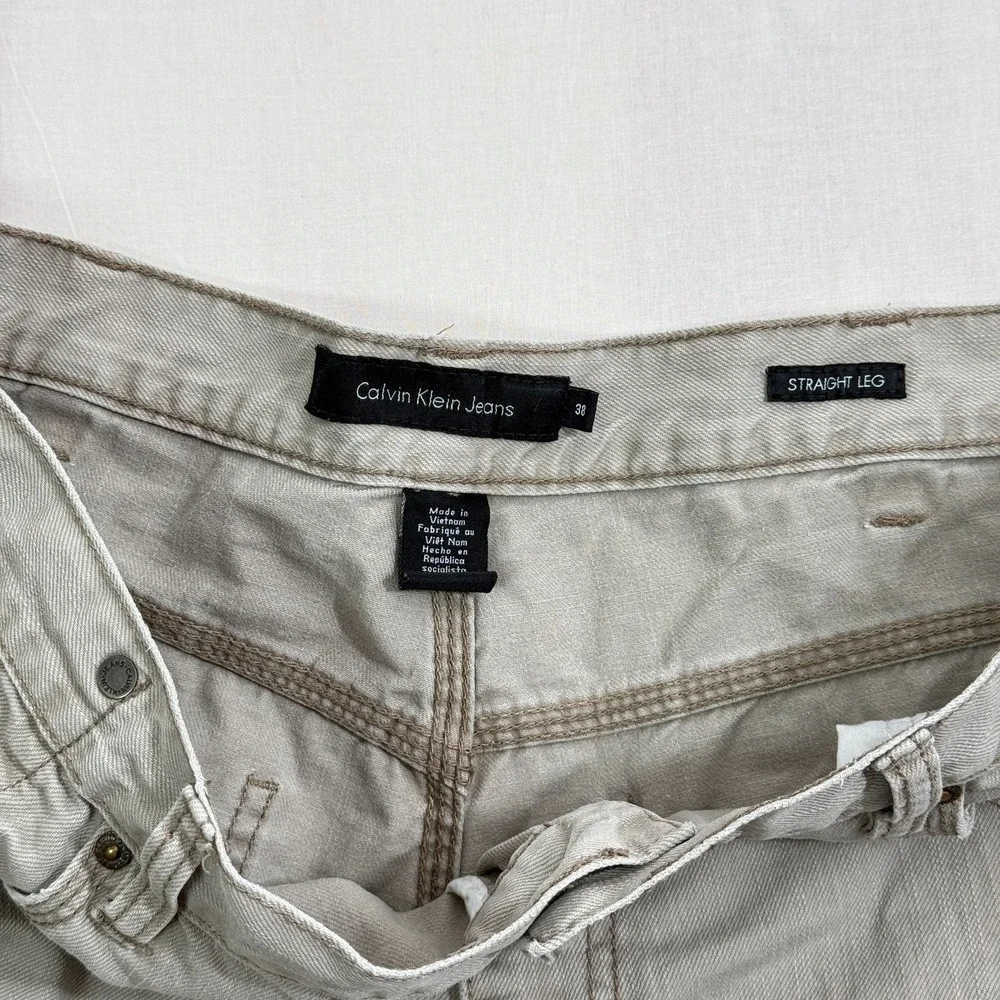 Calvin Klein Jeans Straight Leg Pants‎ Size 38